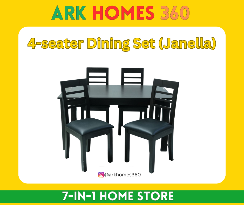 4-seater Dining Set (Janella)