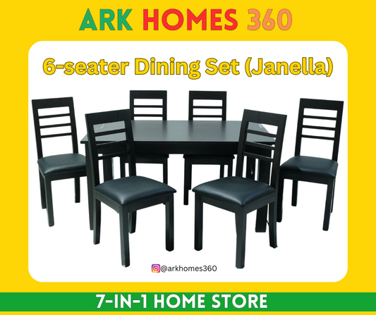6-seater Dining Set (JANELLA)